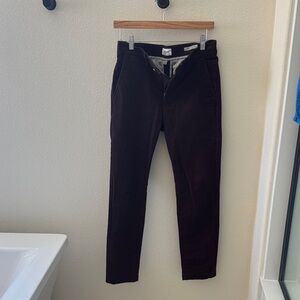 Men's Burgundy Pants